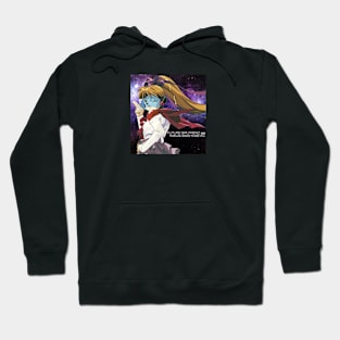 Future Girlfriend 音楽 -_-Through space to see you ep Cover Hoodie